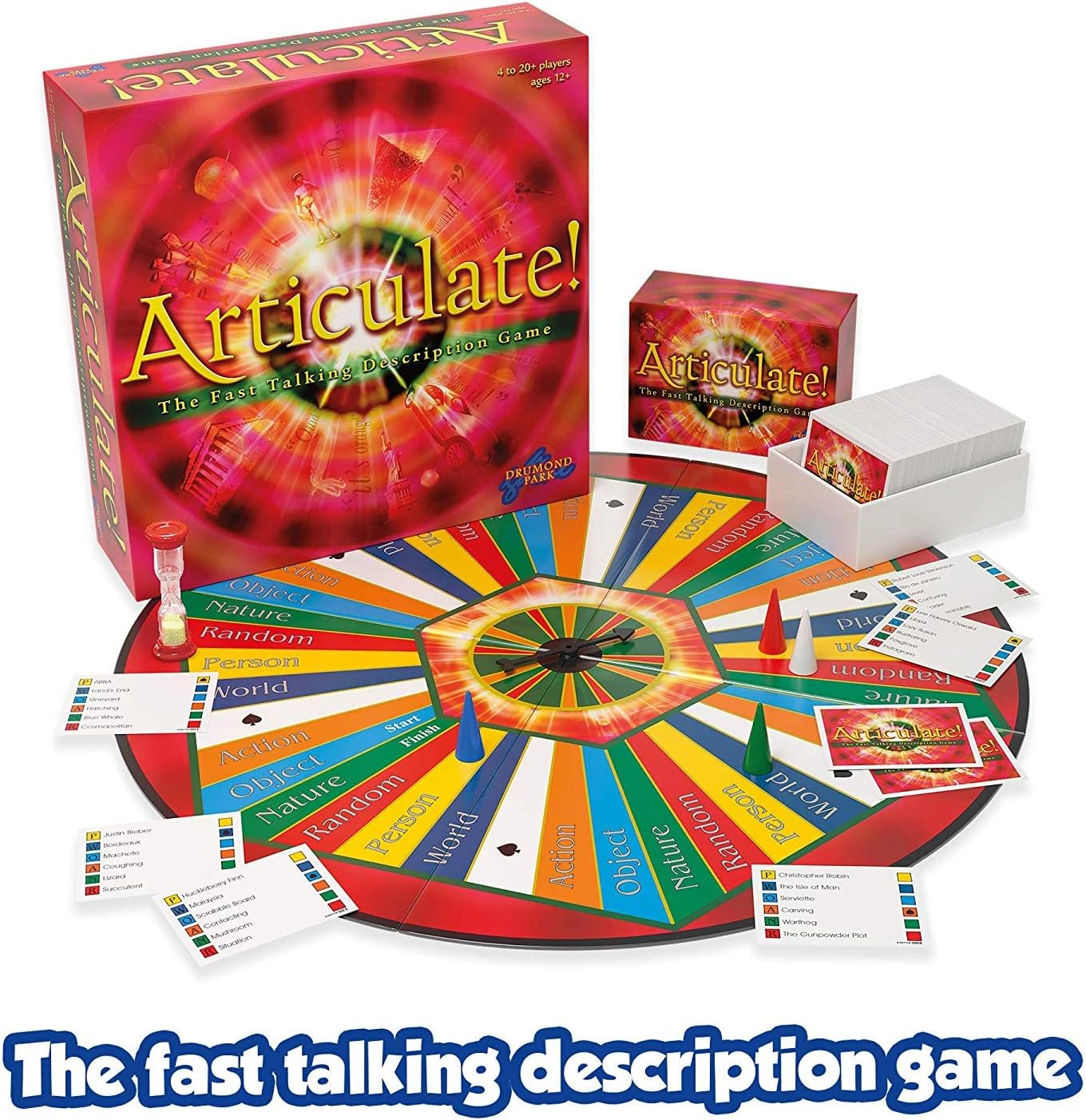 Articulate Game Board and Components